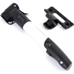 Mirage Mini Pomp Dualhead Med Ramme Klemme Uni Sølv