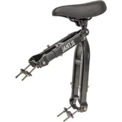 Sadel På Rør Mirage Jantje Inklusive Fodstøtter Universal - Sort