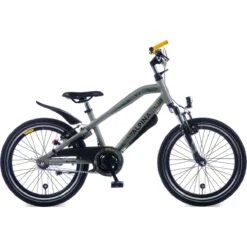 20" Alpina Trial Drengecykel 31 Cm Alu Ramme Desert Mat Grå