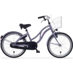 20 Tommer Pigecykel Alpina Ocean Mat Lilla Alu Stel