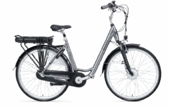 Elcykel Popal Sway 3 Gear V-bremser Metal Grå