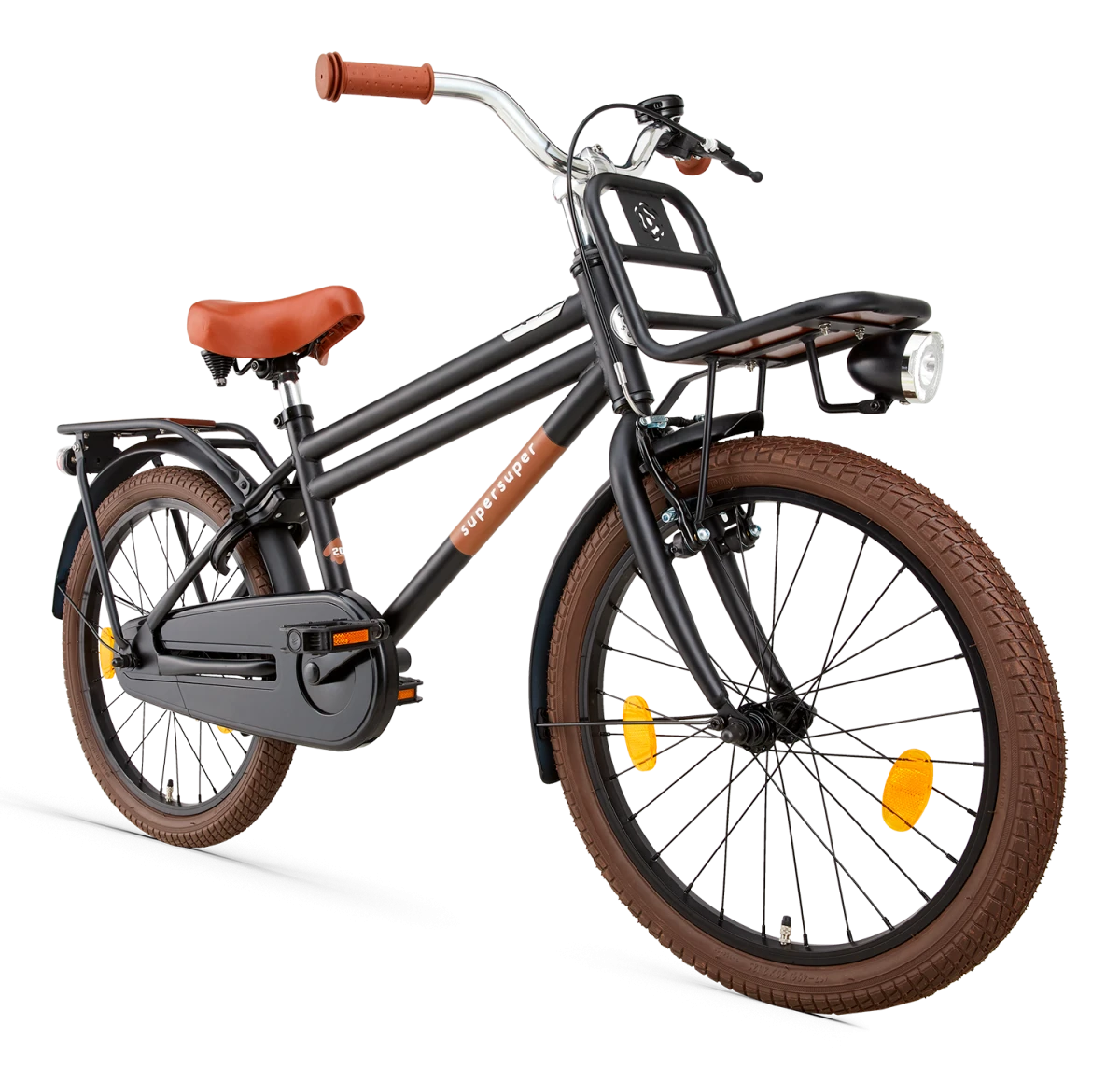 20 Tommer Drengecykel Cooper Bamboo Sort 3 20 Tommer Drengecykel Cooper Bamboo Sort