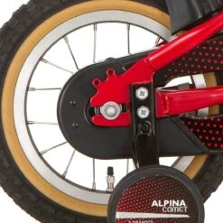 Alpina Baghjul 12 Fjern Comet Matt Sort Zink SPK