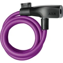 Axa Kabellås Resolute 120/8 Royal Purple