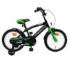 Amigo BMX FUN 16 Tommer 28 Cm Drengecykel Fodbremse Grøn/mat Sort