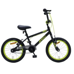 Amigo BMX Danger 16" Junior Cykel V-brakes Sort/gul
