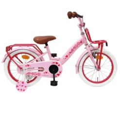 Amigo Sweetheart 16 Tommer 22 Cm Pigecykel Fodbremse Lyserød