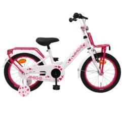 Amigo Sweetheart 16 Tommer 22 Cm Pigecykel Hvid