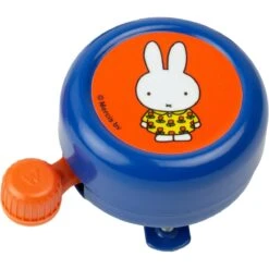 Widek Widk Kinderbel Miffy Med Blomsterkjole Blå På Kortet