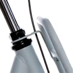 Cortina Beslag Front Bagagebære 24 M Glat Grå Matt