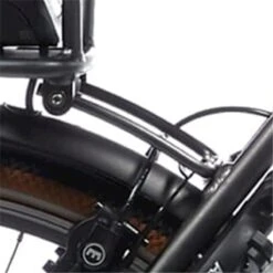 Cortina Drager Beslag E-U4 Eclips Sort Matt 200mm