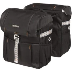 Cortina Cykeltaske Dobbelt Nice Med AVS-system Sort 37L