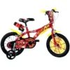 Dino Flash 14 Tommer Drengecykel Rød/gul/sort -Cykler Butik Flash 14.w1200