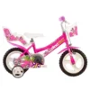 Dino Happy 12 Tommer Pigecykel Lyserød
