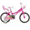 Dino Happy 16 Tommer 27 Cm Pigecykel, Lyserød