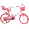 Dino Hello Kitty 14 Tommer Pigecykel Hvid/lyserød 1 Dino Hello Kitty 14 Tommer Pigecykel Hvid/lyserød -Cykler Butik Hello Kitty 14.w1200