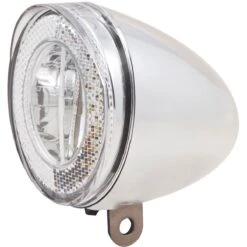 Spanninga Headlight Swingo XDOC ON/UIT DYNAMO 20 LUX CHROME