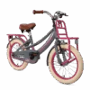 16 Tommer Pigecykel Lola Super Super Grå Pink -Cykler Butik Lola 16 graa 1.w1200
