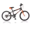 Børnecykel Lombardo Flame 20" Sort /orange 6 Gear
