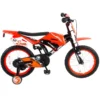 Volare Motorcykel 16 Tommer Drengecykel Sort/rød -Cykler Butik Motorcykel 16.w1200