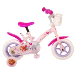 Paw Patrol 10 Tommer Pigecykel Lyserød