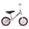 Balancecykel 10 " Junior Cykel Grå/lyserød -Cykler Butik Skids loebecykel.w1200