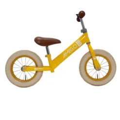 Amigo Step 12" Balancecykel Gul