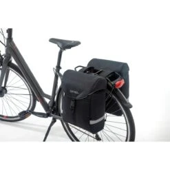 Cameo Cykeltaske Dobbelt Sport Bag Sort 28L