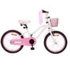 Amigo Flower 18 Tommer Pigecykel Hvid -Cykler Butik amigo flower 18 hvid.w1200