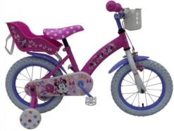 Volare Disney Minnie Mouse 14 Tommer 25 Cm Pigecykel Brake Pink